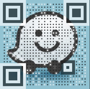 Waze QR code navigation